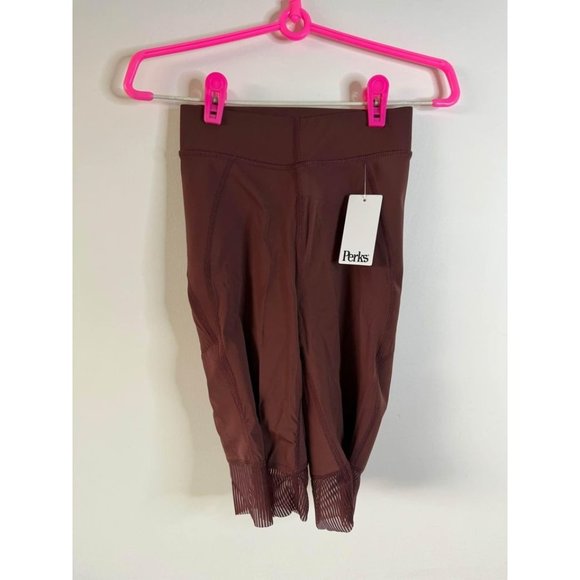 New Brown Perks Biking Shorts (Women’s XS) - Picture 1 of 1
